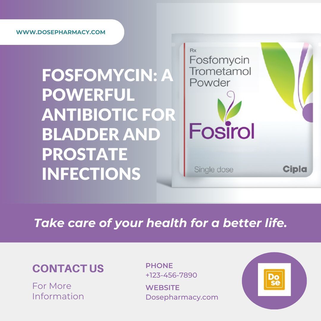 Managing Painful UTIs with the Help of Fosirol Powder 3g