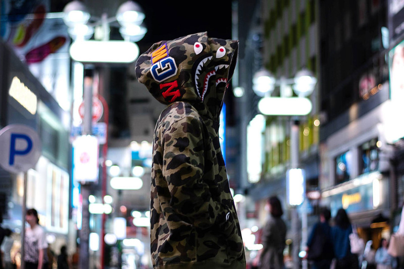 bape hoodie