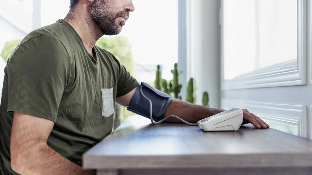 Doctor at Home for Monitoring Heart Rate and Blood Pressure