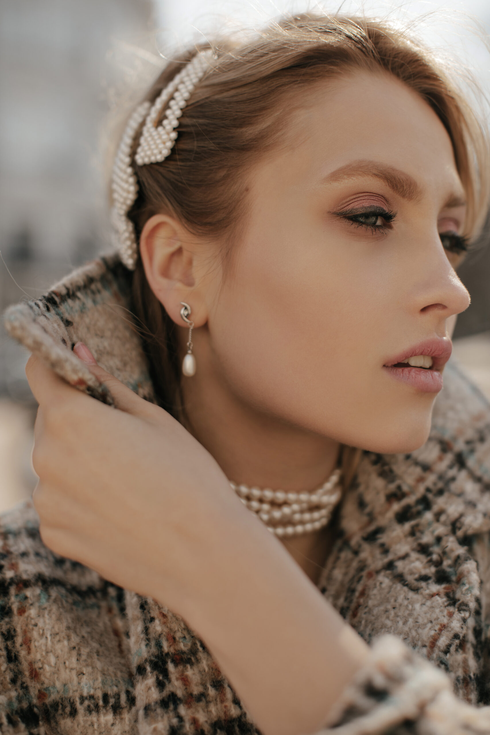pearl jewellery earrings