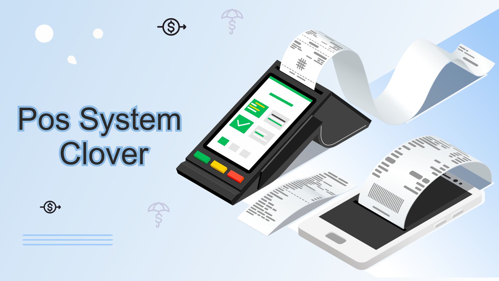 The clover pos system
