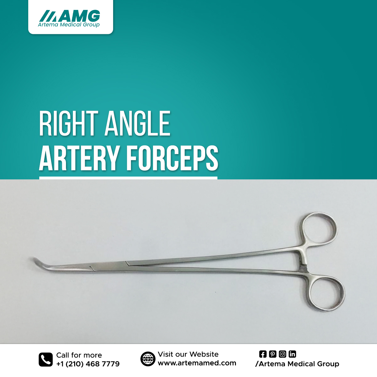 right angle artery forceps