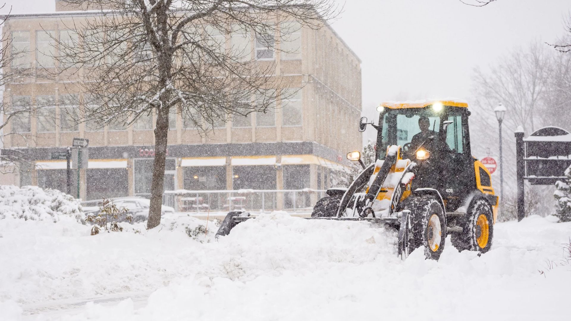 snow plowing service Massachusetts