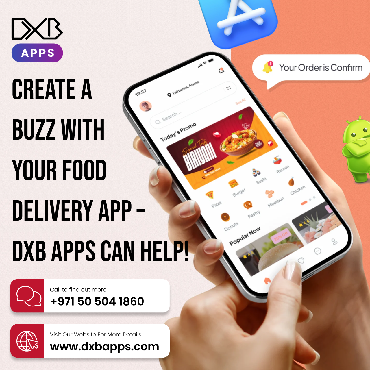 Connect with app devlopers at DXB APPS for mobile application development Abu Dhabi