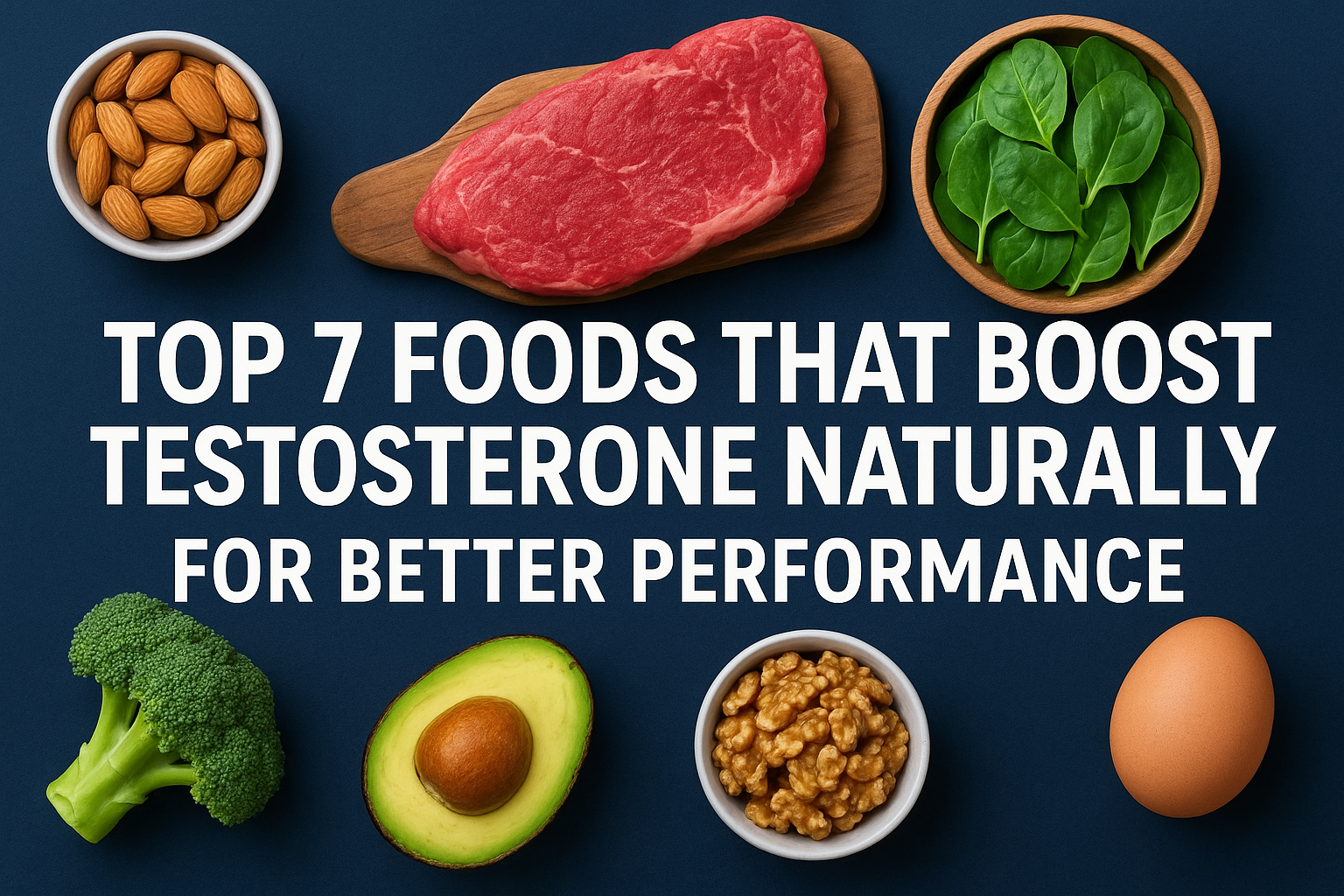 Top 7 Foods That Boost Testosterone Naturally for Better Performance