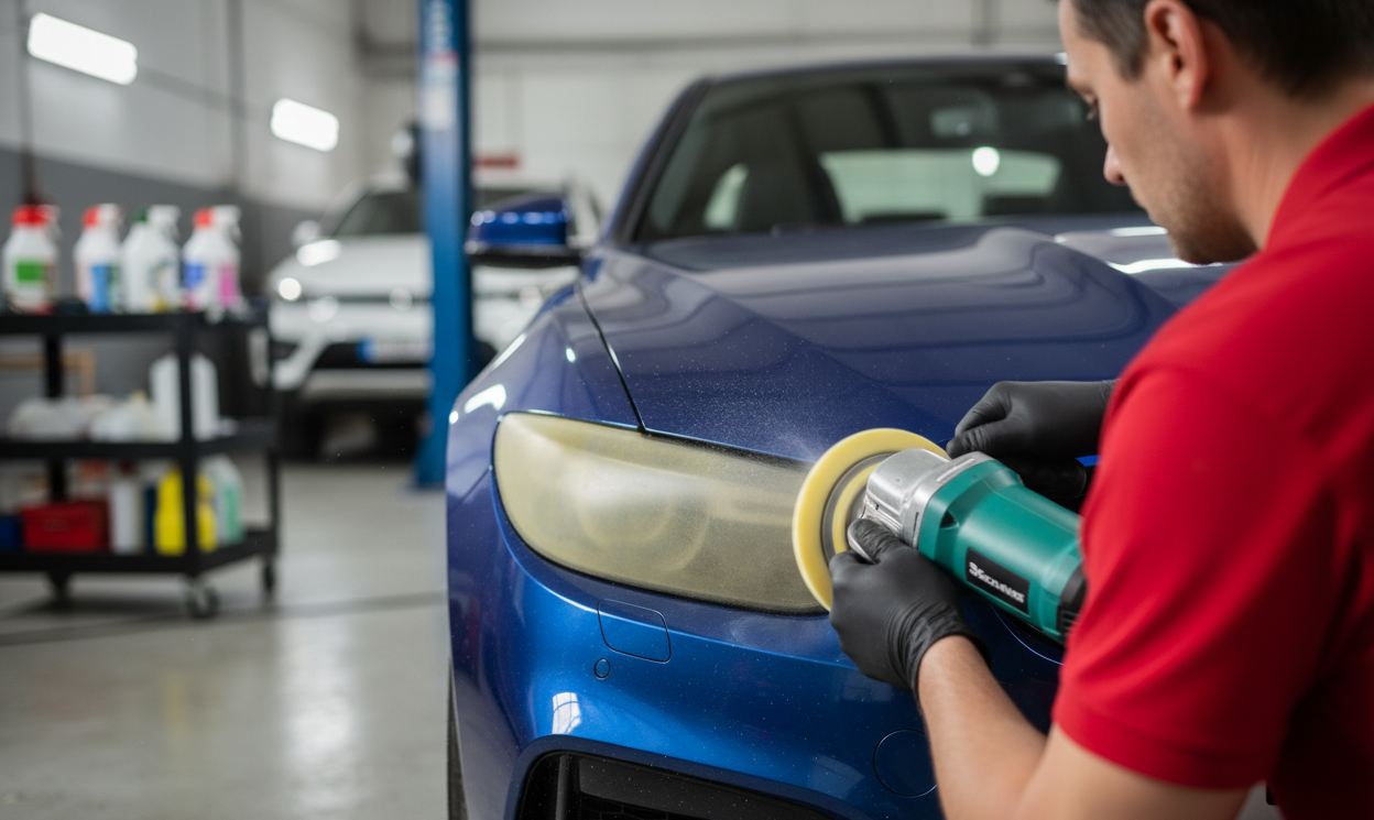 Headlight Polishing Services