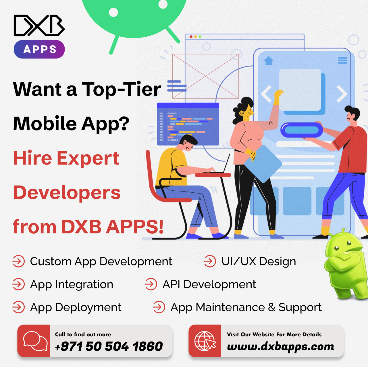 Mobile app development Dubai