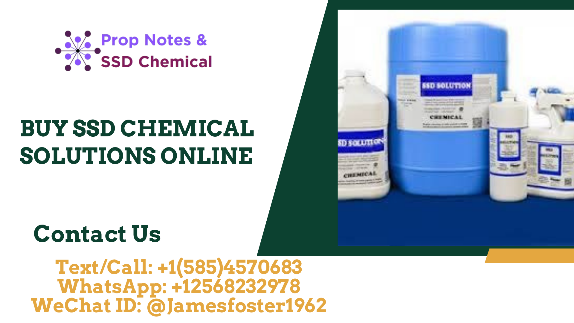 Buy SSD chemical solutions at Best Price - propnotesandssdchemical.com