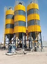 "High-quality Fly Ash Storage silo system by Rcrisp Solutions India Pvt. Ltd. ensuring safe and efficient bulk material handling."