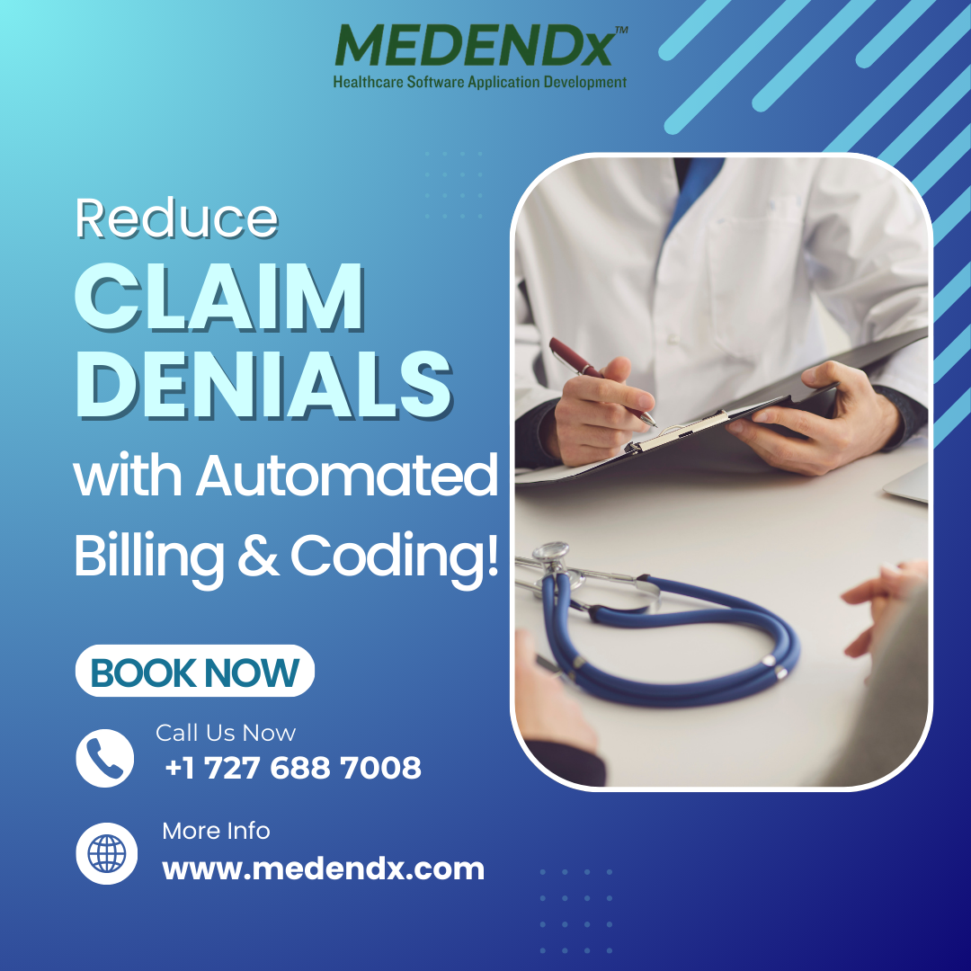 AI Soap Note, Medical billing, Medical claim, Medical Coding, Denial management, MEDENDx
