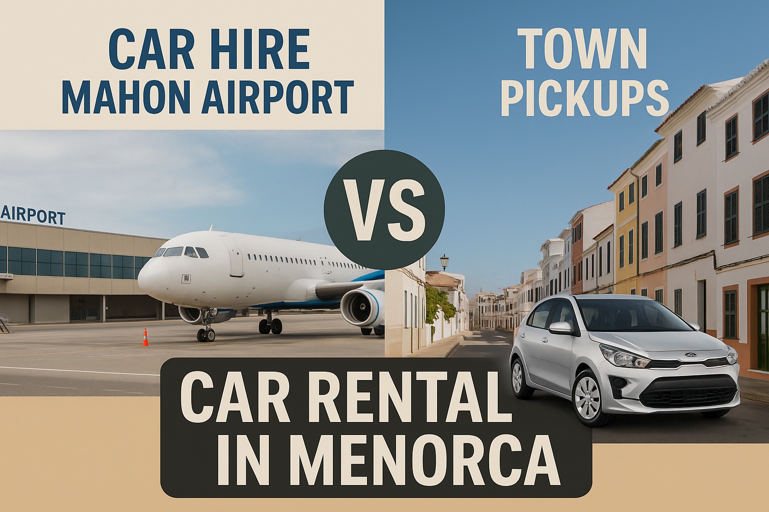 car rental in manorca