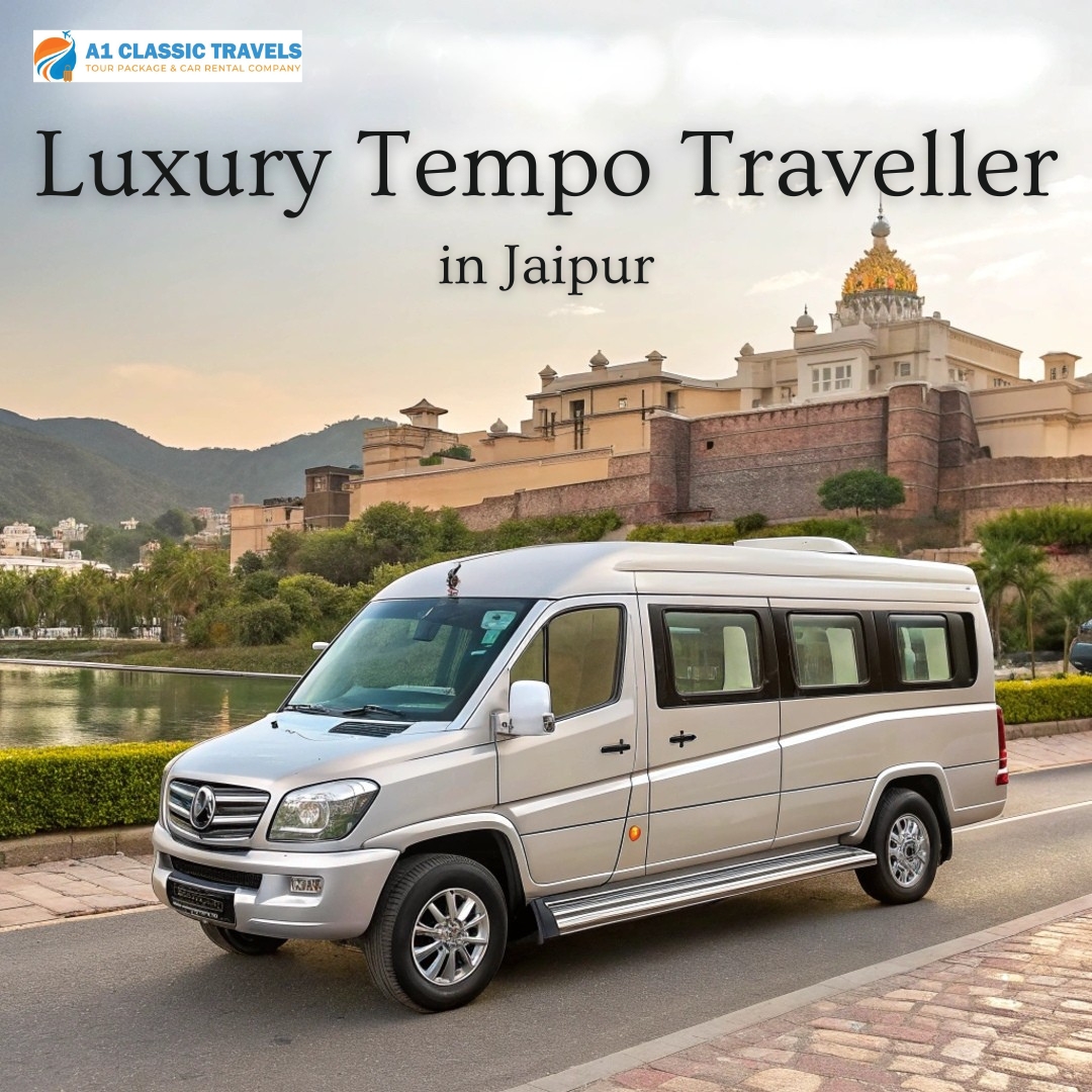luxury tempo traveller in jaipur
