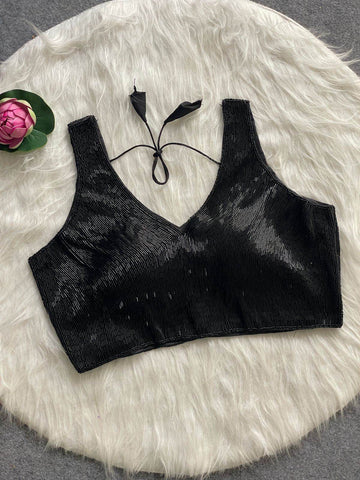 Designer Blouse for Plain Saree