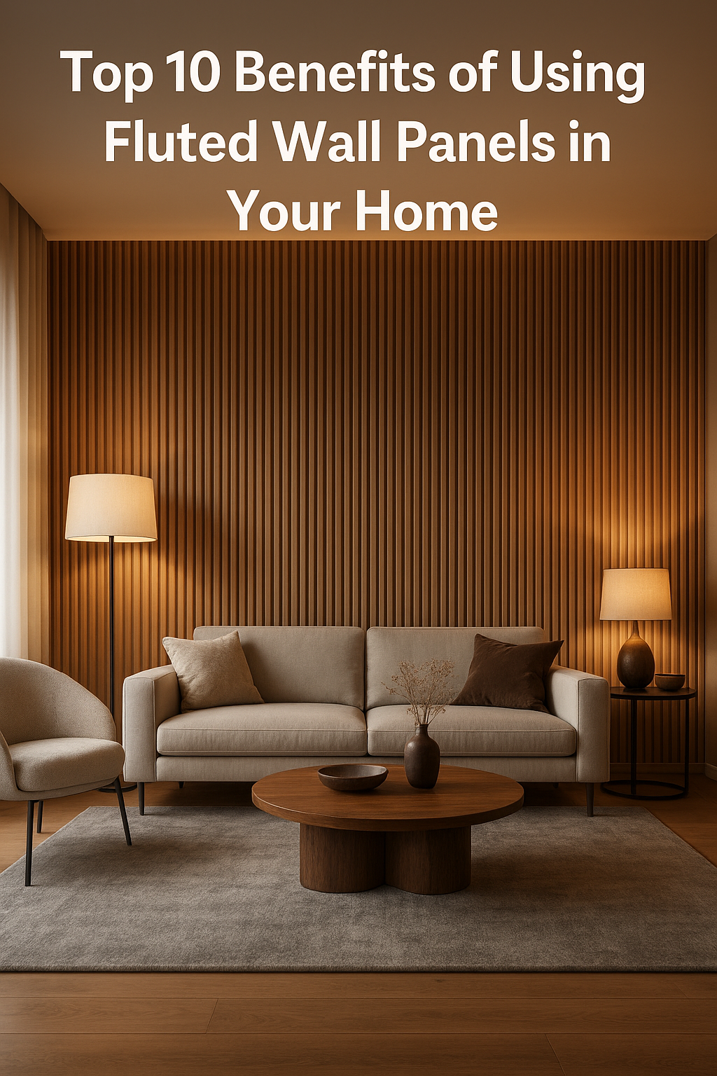 top 10 benefits of using fluted wall panels in your home