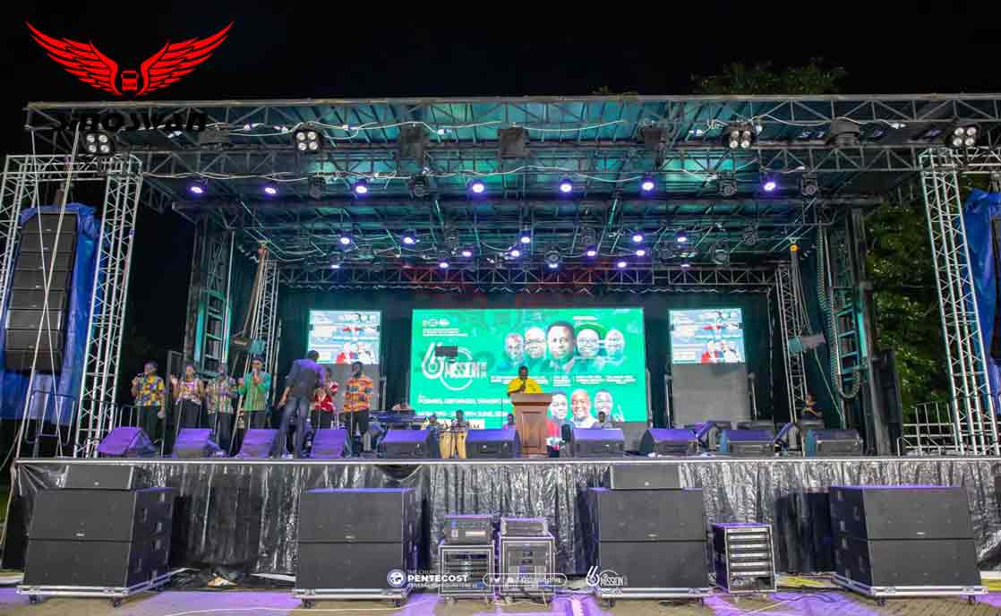 mobile stage for live streaming events