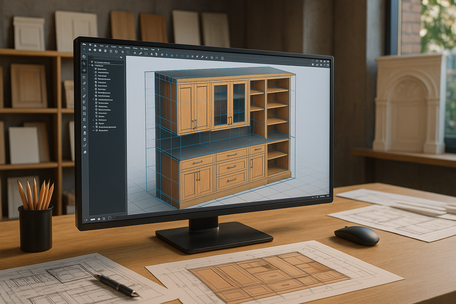 3D CAD in Architectural Millwork Design