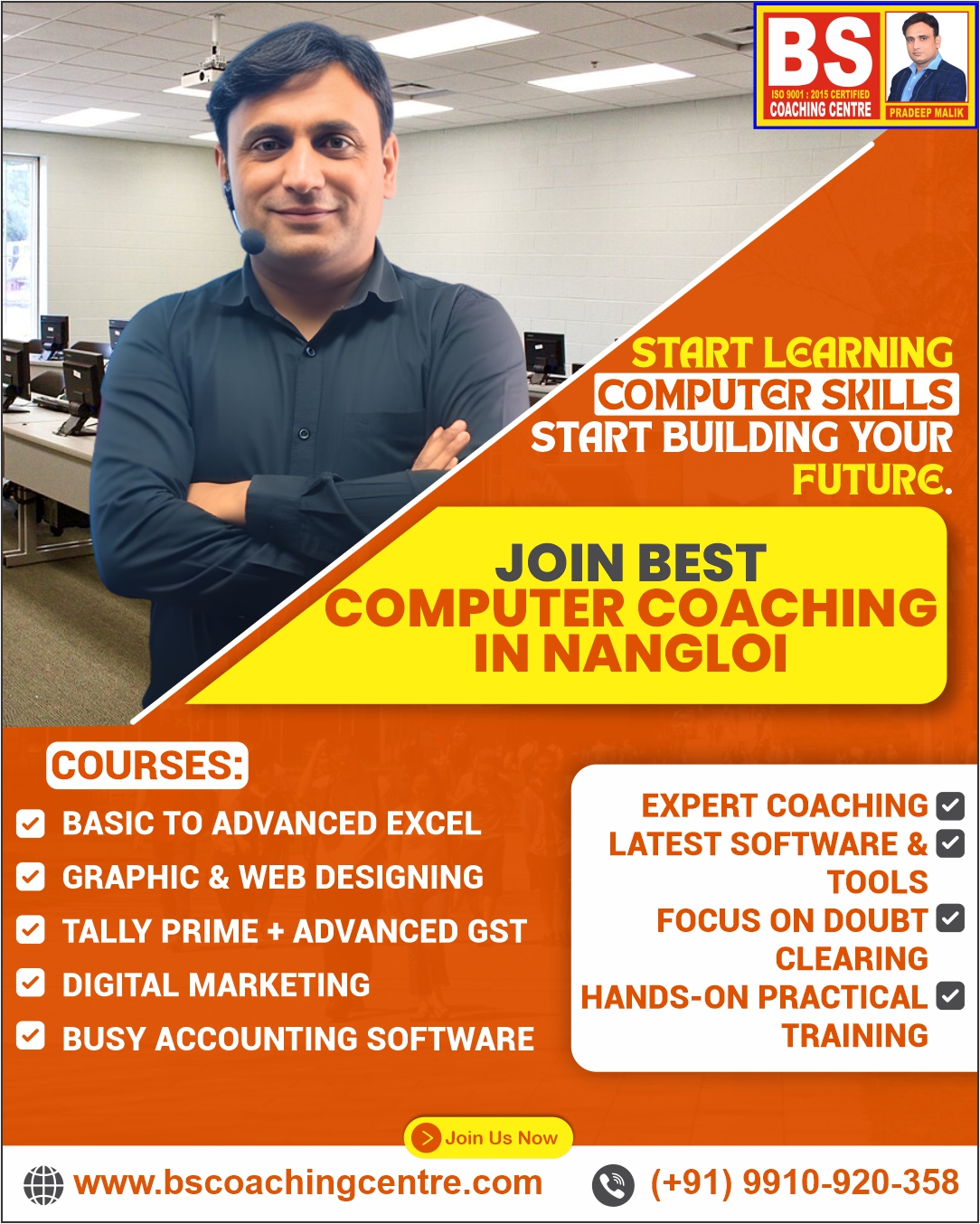 Computer Coaching in Nangloi