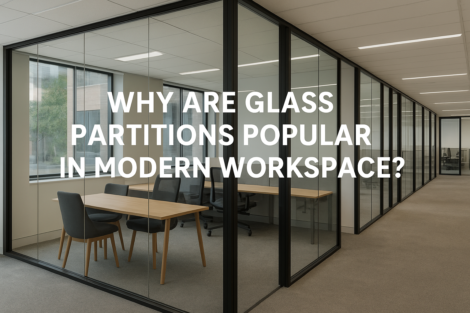 Why Are Glass Partitions Popular in Modern Workspaces