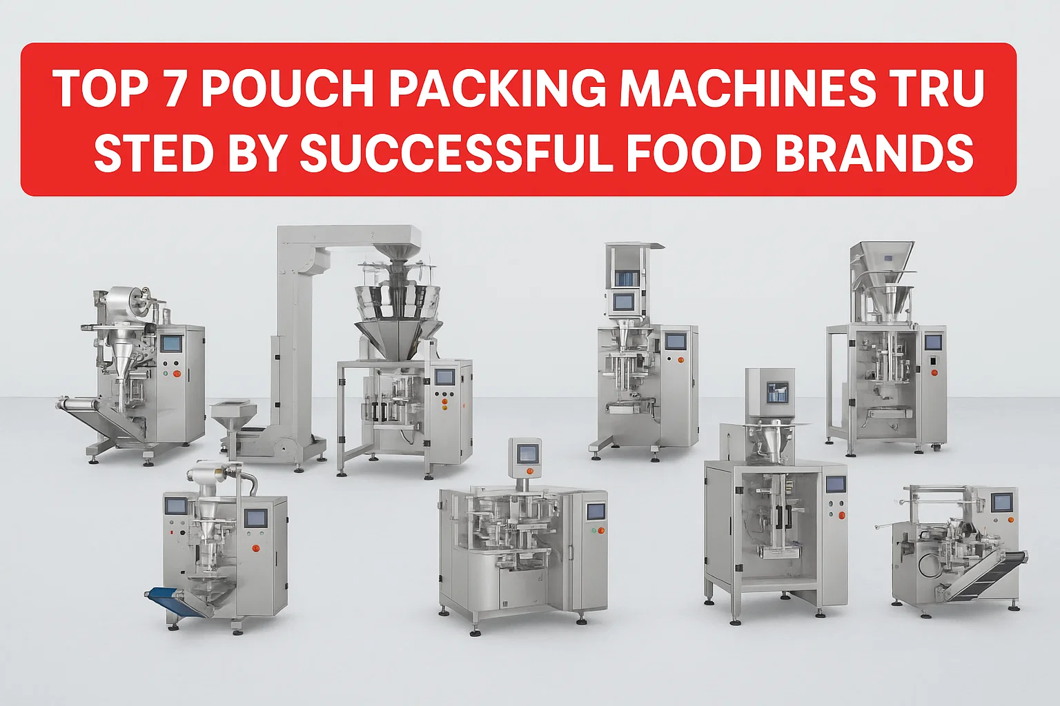 Pouch packing Machine