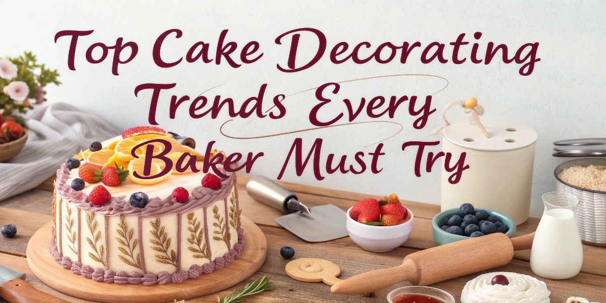 Top Cake Decorating Trends Every Baker Must Try