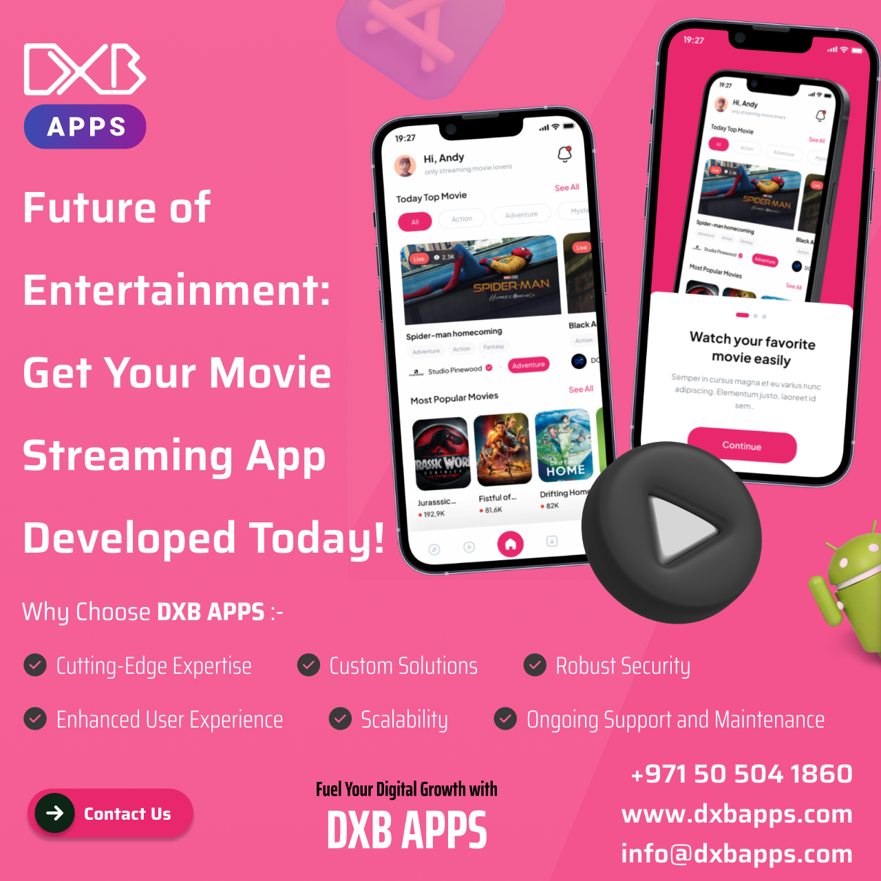 Mobile app development Dubai