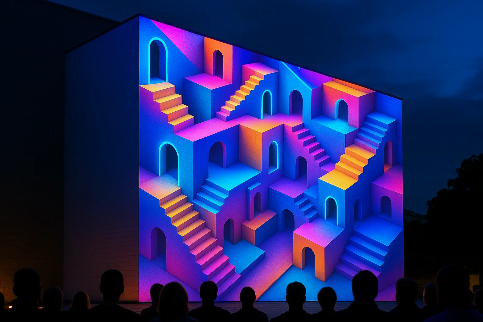 From Dull Walls to WOW: The Power of 3D Projection in Marketing