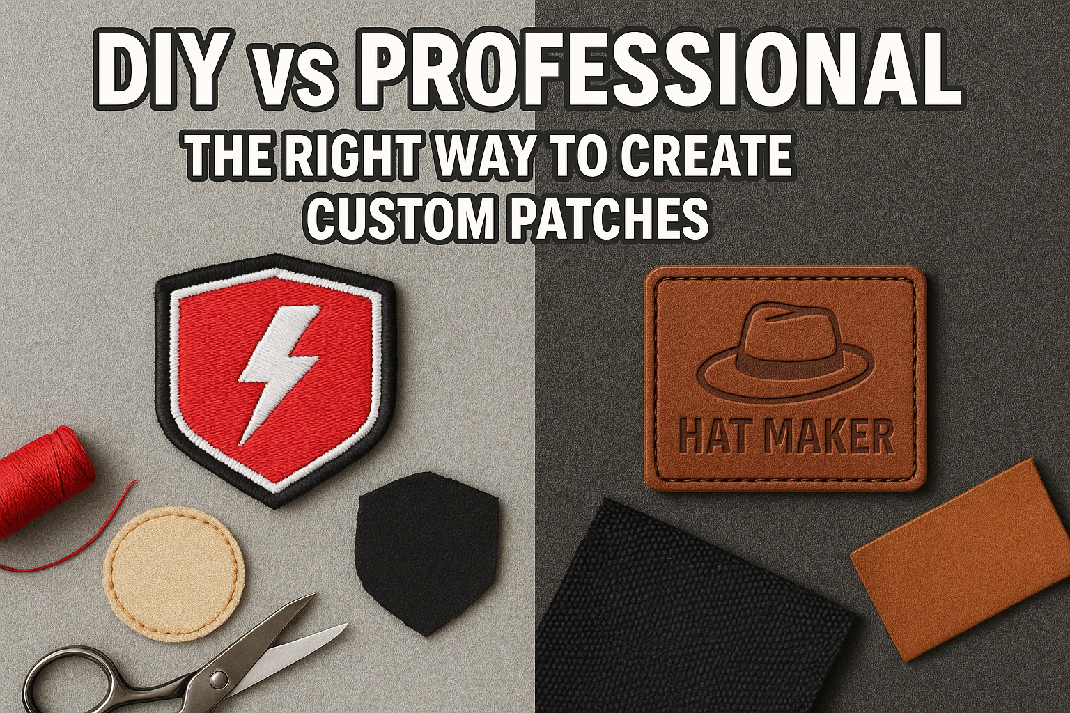 DIY vs Professional: The Right Way to Create Custom Patches