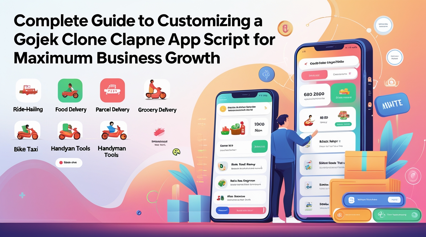 Complete Guide to Customizing a Gojek Clone App Script for Maximum Business Growth