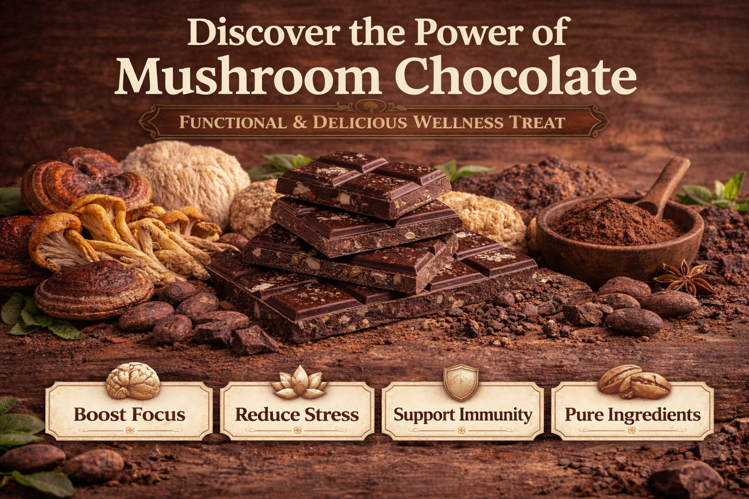 Mushroom ChocolateBenefits