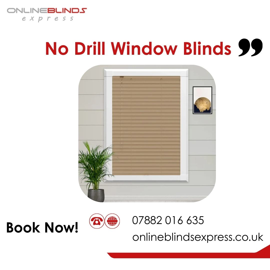 No Drill Blinds