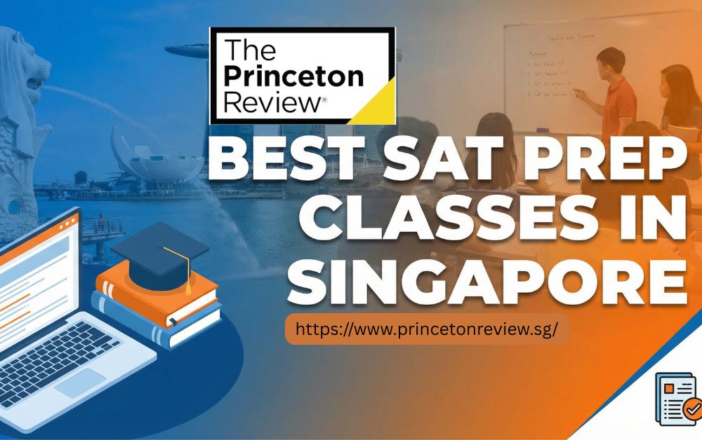 thumbnail image of a article with text of best sat prep classes in singapore.