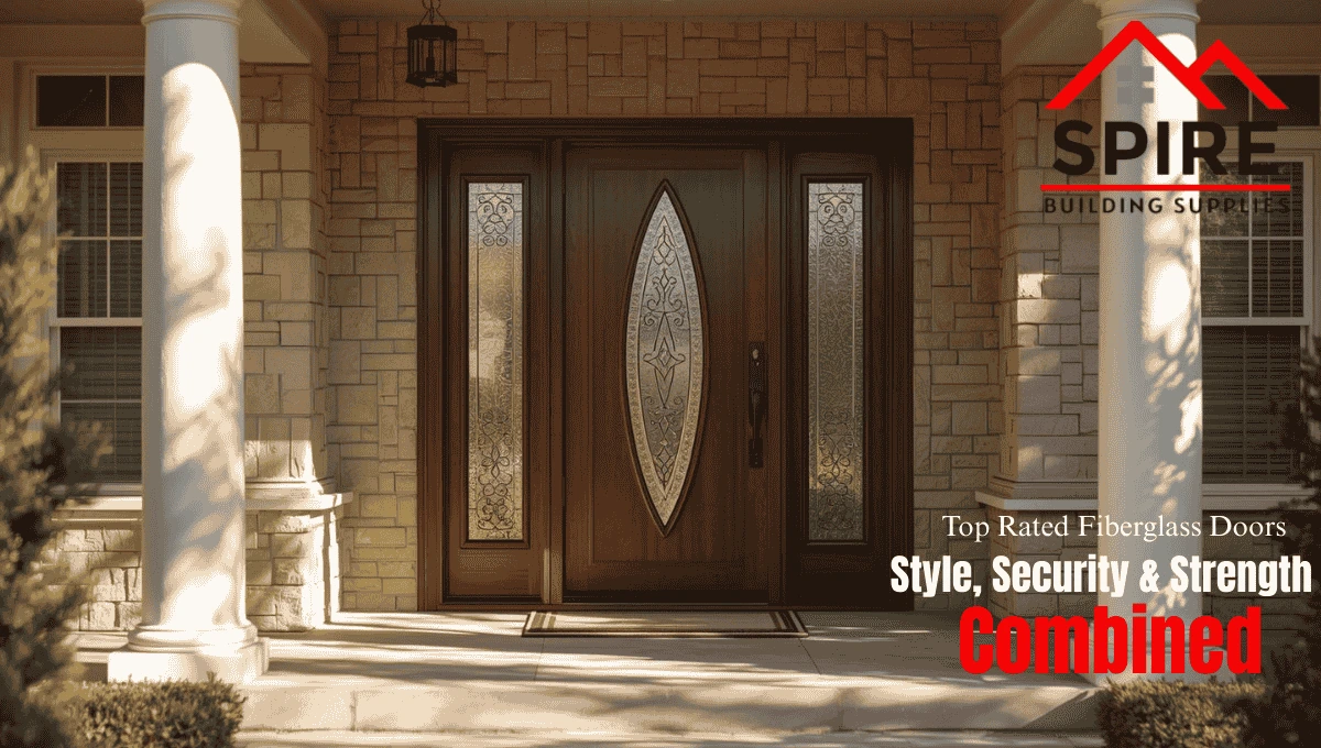top rated fiberglass doors