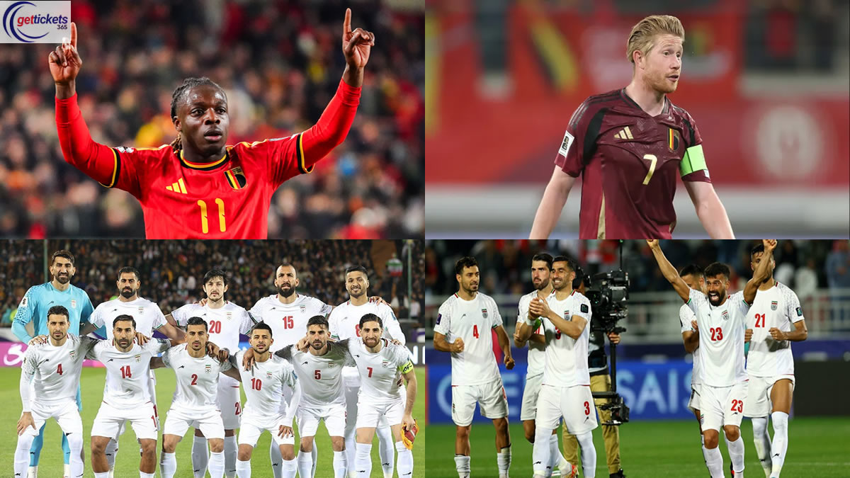 Belgium Vs IR Iran Tickets | World Cup Tickets | FIFA World Cup Tickets | FIFA 2026 Tickets | FIFA World Cup 2026 Tickets