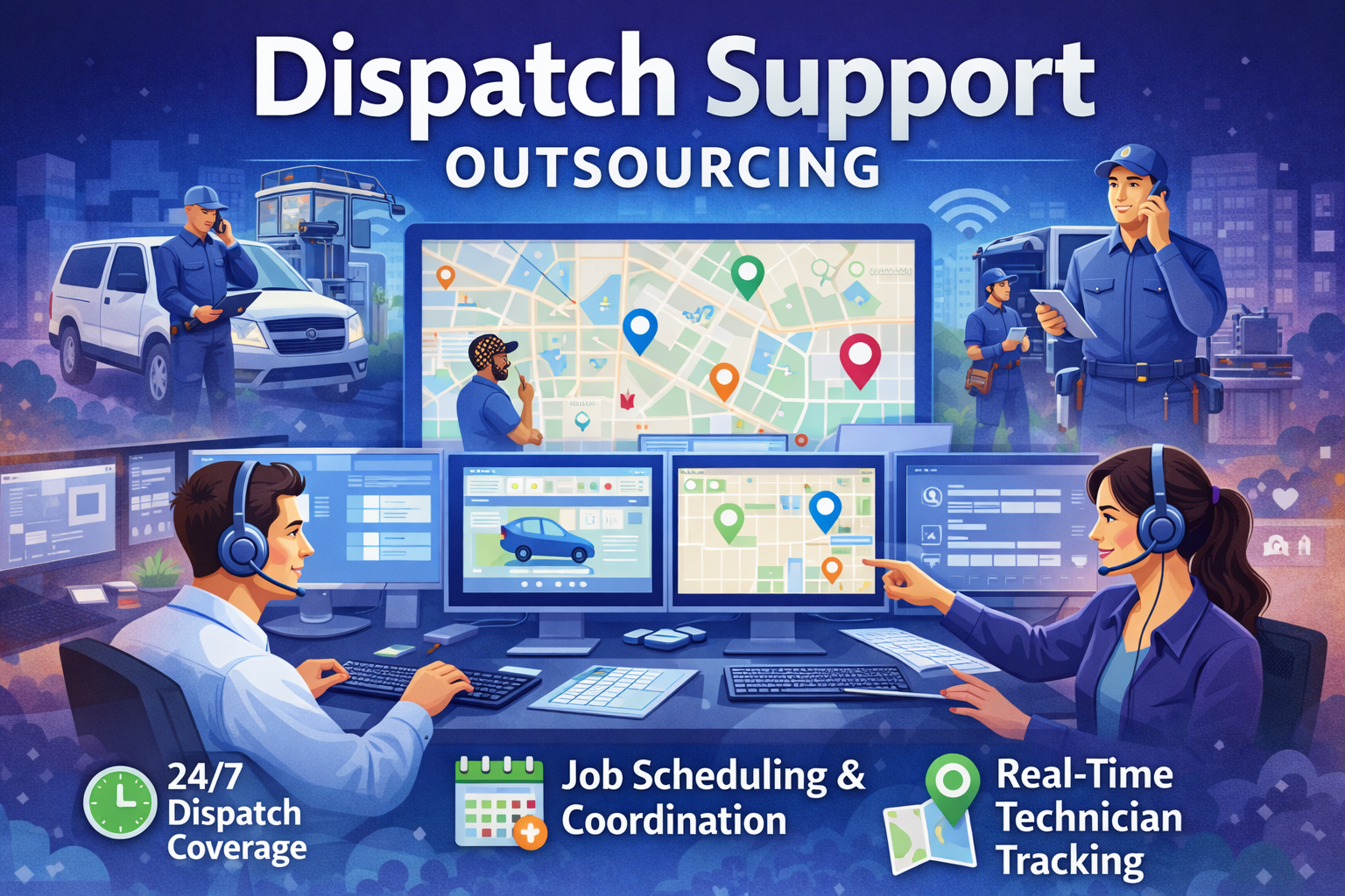 Dispatch Support Outsourcing