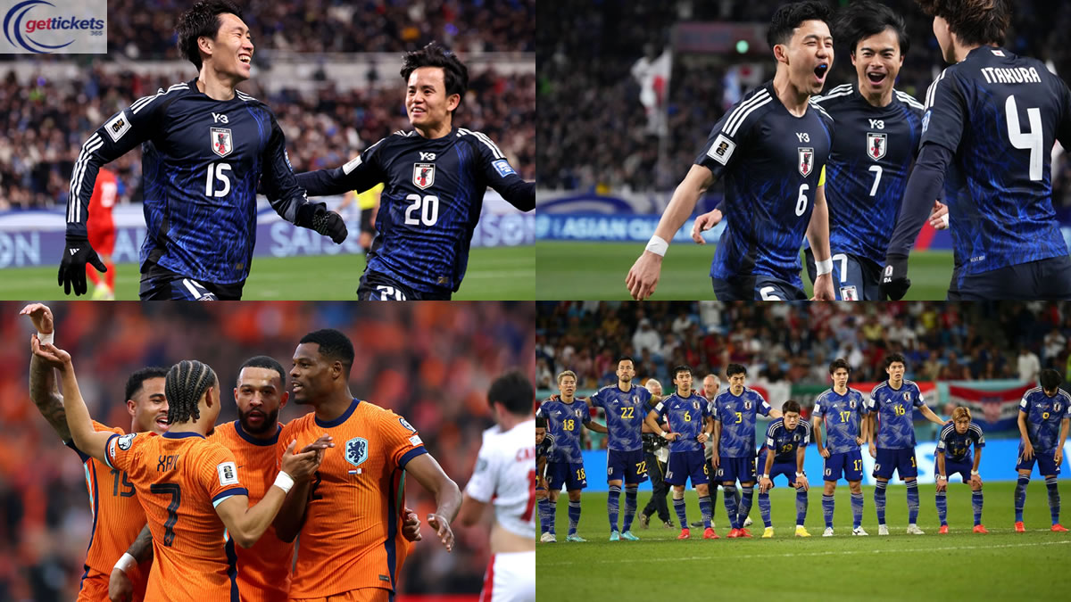 Netherlands vs Japan Tickets| FIFA 2026 Tickets | World Cup Tickets