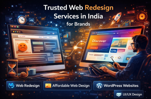 Web Redesign Services in India