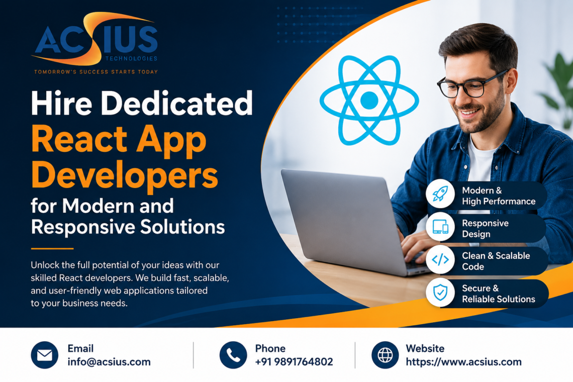Hire Dedicated React App Developers