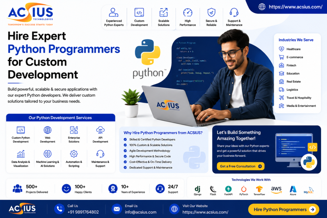 python programmer for hire
